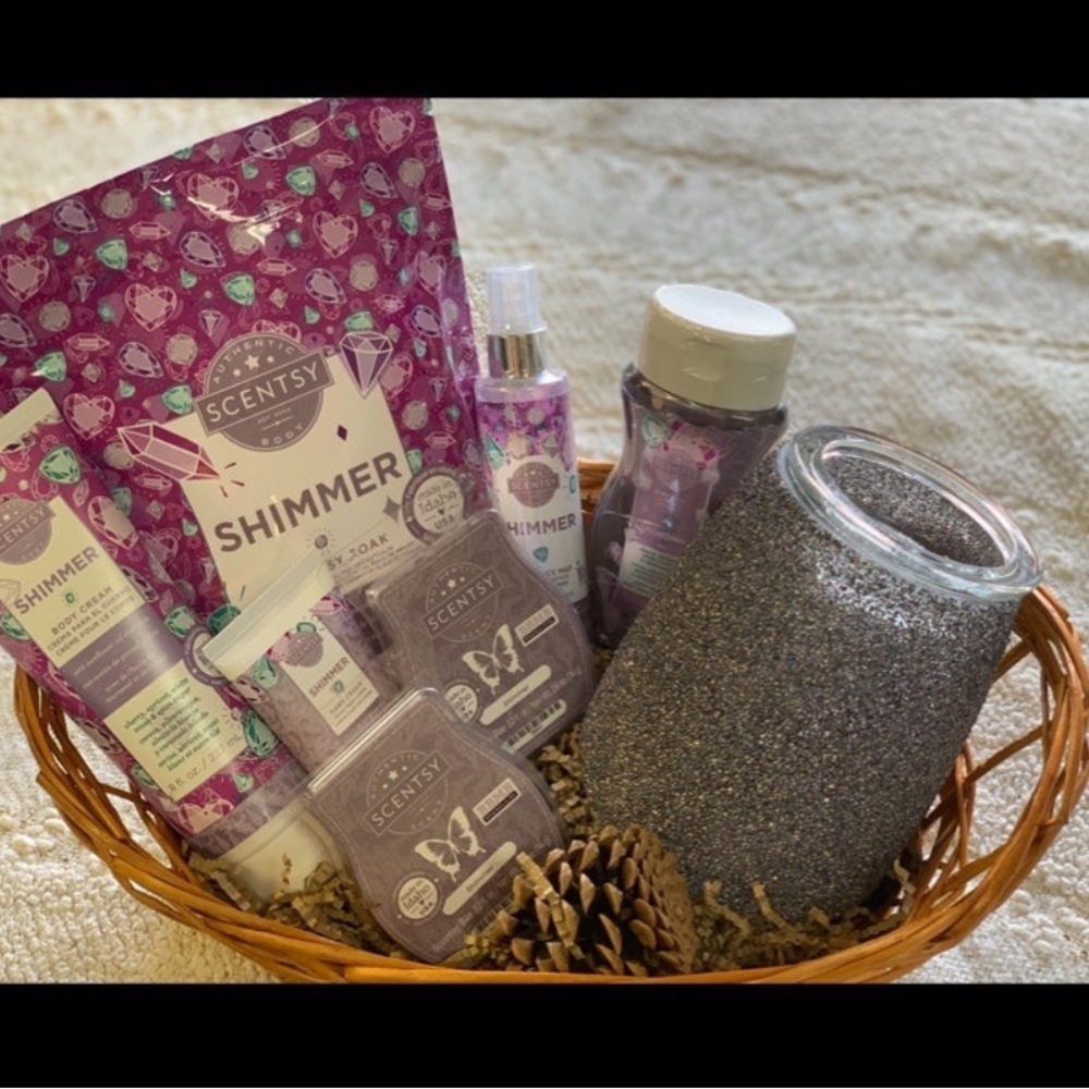 Shimmer scentsy basket